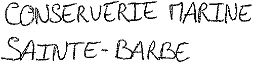 CONSERVERIE MARINE SAINTE-BARBE