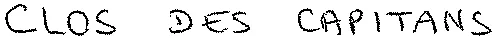 CLOS DES CAPITANS