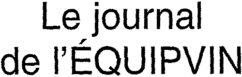 Le journal de l'ÉQUIPVIN