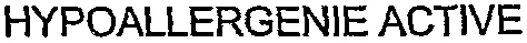 HYPOALLERGENIE ACTIVE