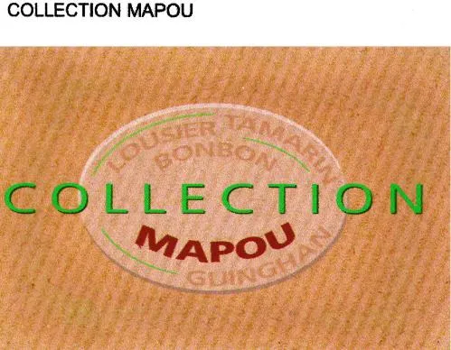 COLLECTION MAPOU LOUSIER TAMARIN BONBON GUINGHAN