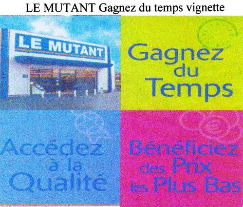 LE MUTANT Gagnez du Temps Accédez à la Qualité Bénéficiez des Prix les Plus Bas