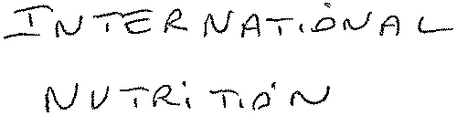 INTERNATIONAL NUTRITION