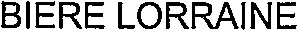 BIERE LORRAINE