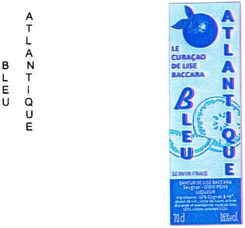 BLEU ATLANTIQUE LE CURAÇAO DE LISE BACCARA