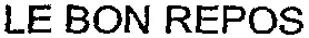 LE BON REPOS