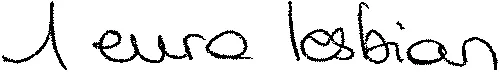 1 euro lesbian