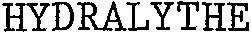 HYDRALYTHE