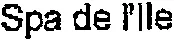Spa de l'Ile