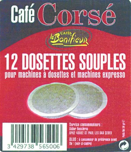 CAFÉS LE BONIFIEUR CAFE CORSE