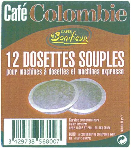 CAFÉS LE BONIFIEUR CAFÉ COLOMBIE