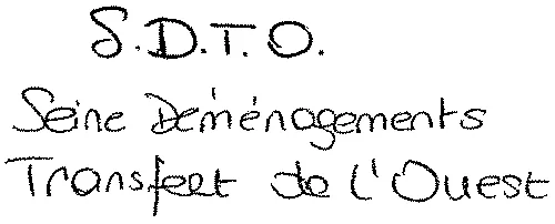 S.D.T.O. Seine Déménagements Transfert de l'Ouest