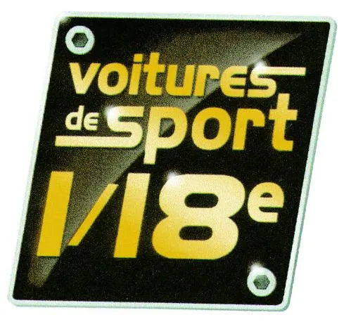 VOITURES DE SPORT 1/18E