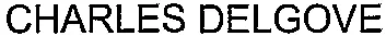 CHARLES DELGOVE