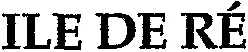 ILE DE RÉ
