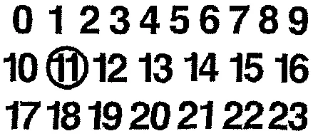 0 1 2 3 4 5 6 7 8 9 10 11 12 13 14 15 16 17 18 19 20 21 22 23