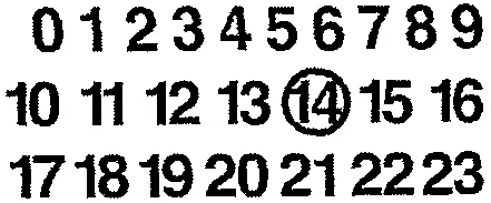 0 1 2 3 4 5 6 7 8 9 10 11 12 13 14 15 16 17 18 19 20 21 22 23
