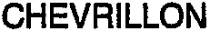 CHEVRILLON