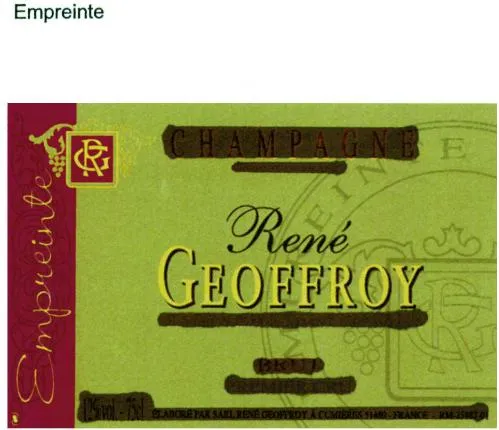 EMPREINTE RG RENE GEOFFROY