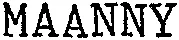 MAANNY