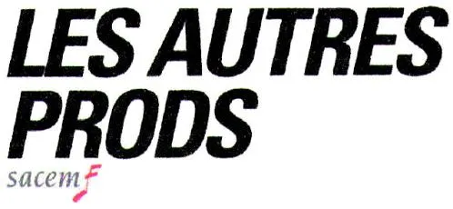 LES AUTRES PRODS SACEM