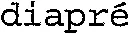 diapré