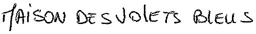 MAISON DES VOLETS BLEUS