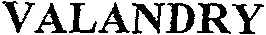 VALANDRY