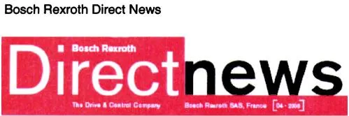 Bosch Rexroth Direct News The Drive & Control Company