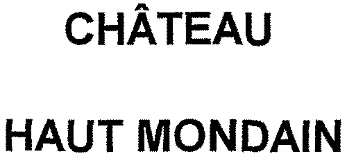 CHÂTEAU HAUT MONDAIN