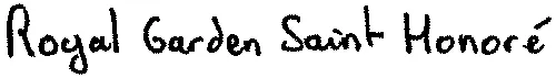 Royal Garden Saint Honoré