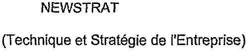 NEWSTRAT (Technique et Stratégie de l'Entreprise)