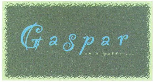 GASPAR EN A MARRE.......