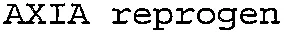 AXIA reprogen