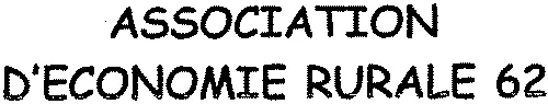 ASSOCIATION D'ECONOMIE RURALE 62