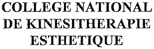 COLLEGE NATIONAL DE KINESITHERAPIE ESTHETIQUE