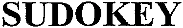 SUDOKEY