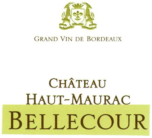CHÂTEAU HAUT-MAURAC BELLECOUR