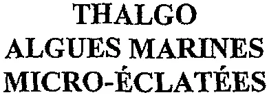 THALGO ALGUES MARINES MICRO-ÉCLATÉES
