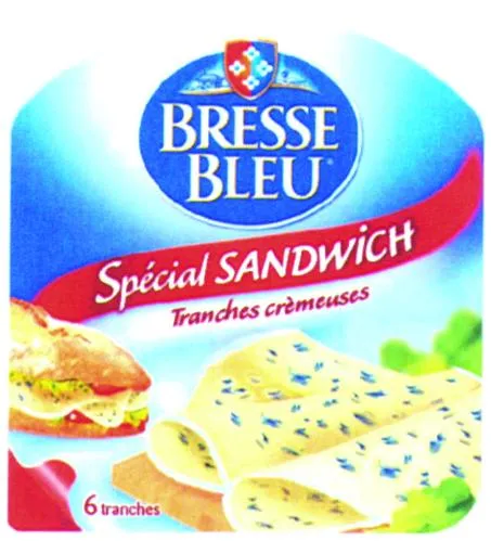 BRESSE BLEU SPECIAL SANDWICH TRANCHES CREMEUSES
