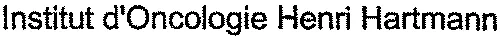 Institut d'Oncologie Henri Hartmann