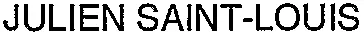 JULIEN SAINT-LOUIS