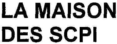 LA MAISON DES SCPI
