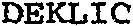 DEKLIC