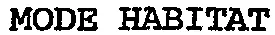 MODE HABITAT