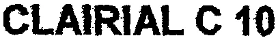 CLAIRIAL C 10