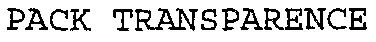 PACK TRANSPARENCE