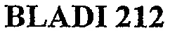 BLADI 212