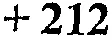 + 212