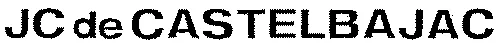 JC de CASTELBAJAC